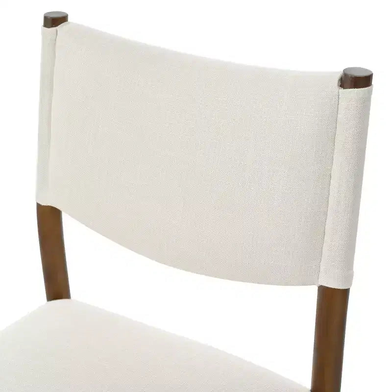 Christopher Knight Home Harry Modern Rubberwood Upholstered Dining Chairs (Set of 2)