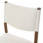 Christopher Knight Home Harry Modern Rubberwood Upholstered Dining Chairs (Set of 2)