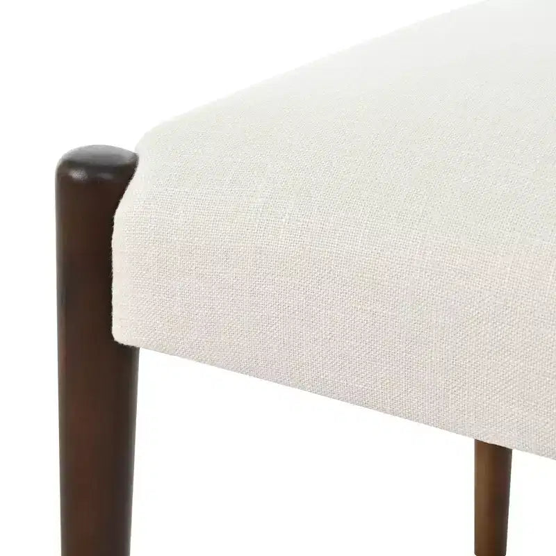 Christopher Knight Home Harry Modern Rubberwood Upholstered Dining Chairs (Set of 2)