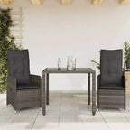 vidaXL Bistro Set PE Rattan 6-seater Bistro Set Rectangular