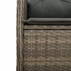 vidaXL Bistro Set PE Rattan 6-seater Bistro Set Rectangular