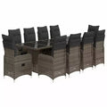 vidaXL Bistro Set Grey