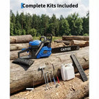 Gas Powered Chainsaw 52cc 2-Stroke, Features Automatic Chain Lubrication & Quick Start Ergonomic Handle for Heavy-Duty Tree Trimming and Land Clearing