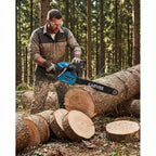 Gas Powered Chainsaw 52cc 2-Stroke, Features Automatic Chain Lubrication & Quick Start Ergonomic Handle for Heavy-Duty Tree Trimming and Land Clearing