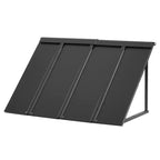 Window Awning Door Canopy 44 x 24 Inch Outdoor Steel Anti-Rust Front Door Awning