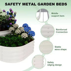 Raised Garden Bed Kit - 61x42x31 in Outdoor Planter Box for Vegetables, Herbs, Flowers. Modular 3-in-1 Raised Garden Beds Outdoor with Open Base