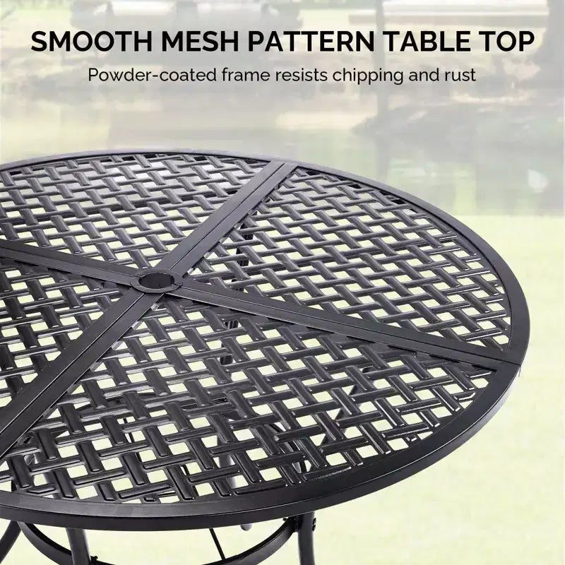 Karl Home | Patio Round Metal Table