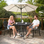 Karl Home | Patio Round Metal Table