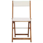 vidaXL Bistro Set Wood Tone Solid Acacia Wood Foldable Bistro Set