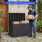 50 Gal. Resin Storage Deck Box for Outdoor Indoor