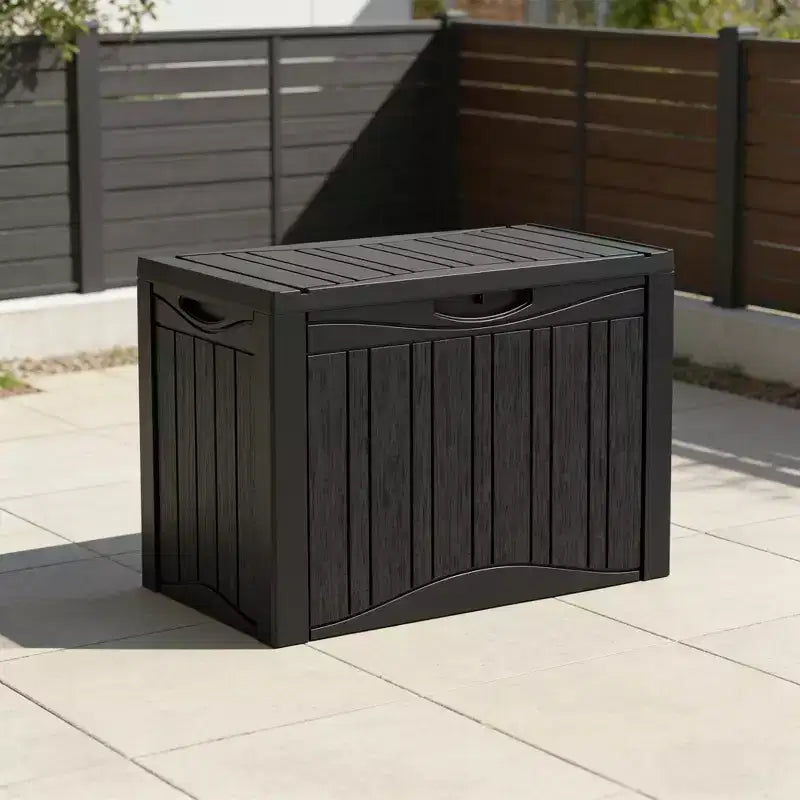 50 Gal. Resin Storage Deck Box for Outdoor Indoor