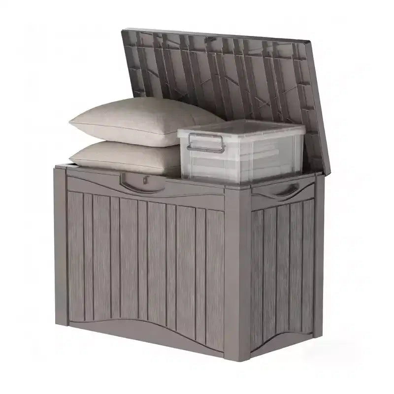 50 Gal. Resin Storage Deck Box for Outdoor Indoor