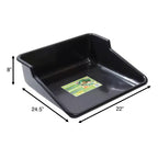 Garden Tidy Tray Gardening Set with Stainless Steel Hand Tools & Bamboo Handles, Multiple Tool Options & Colors