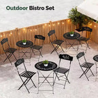 Karl Home 3-Piece Bistro Set With Seat Cushions