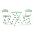Karl Home 3-Piece Bistro Set With Seat Cushions
