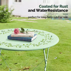 Karl Home 3-Piece Bistro Set With Seat Cushions