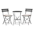 Karl Home 3-Piece Patio Dining Set With Seat Cushions