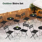 Karl Home 3-Piece Patio Dining Set With Seat Cushions
