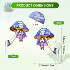 Unique Bargains Acrylic Outdoor Nature And Outdoors Garden Decoration Ornament 5.2 Inch 1 Pc