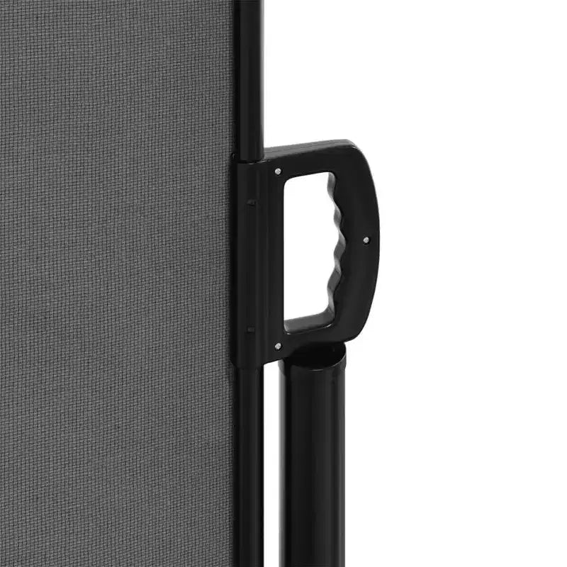 vidaXL Retractable Side Awning Anthracite 100% polyester with a PU coating