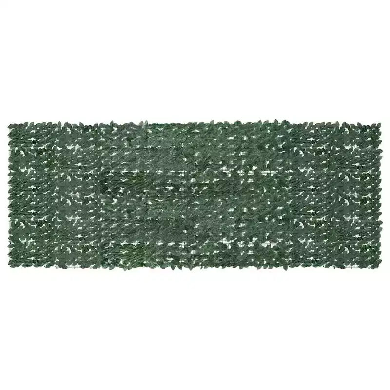 vidaXL Balcony Screen Dark Green Polyethylene, Fabric 157.5 x 59.1 in