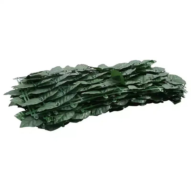 vidaXL Balcony Screen Dark Green Polyethylene, Fabric 157.5 x 59.1 in