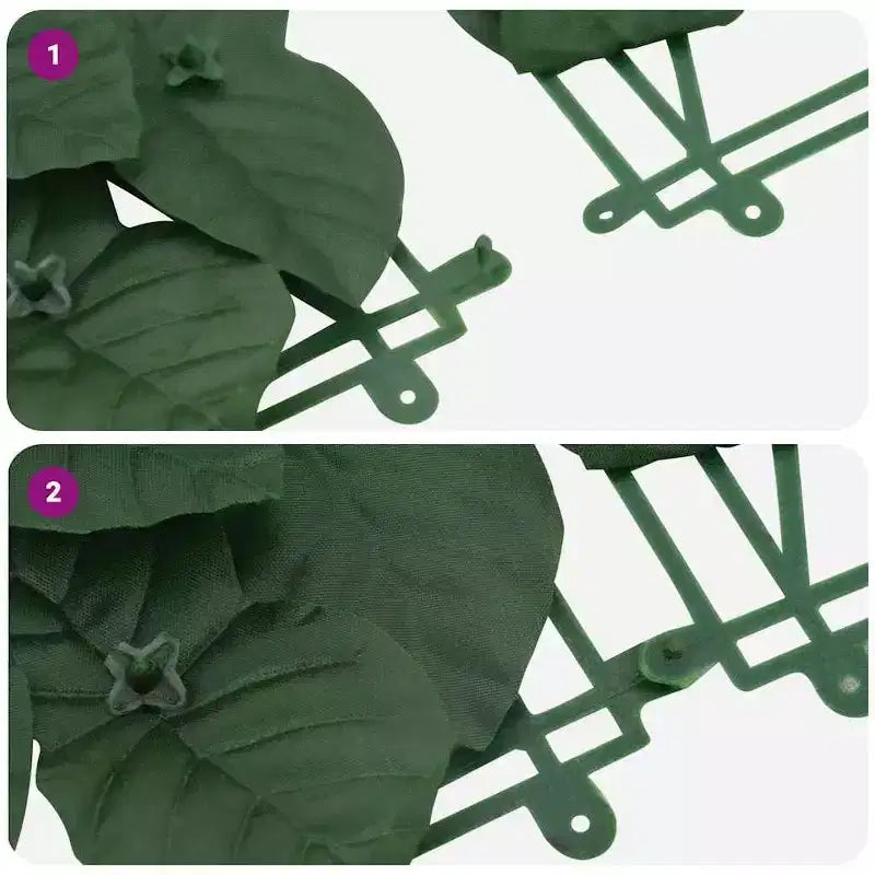 vidaXL Screen Dark green Polyethylene, fabric 78.7 x 59.1 in