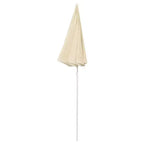 vidaXL Garden Parasol Sand Polyester, Steel UV-resistant materials