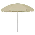 vidaXL Beach Parasol Sand Yellow 118.1