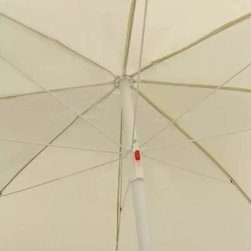 vidaXL Beach Parasol Sand Yellow 118.1