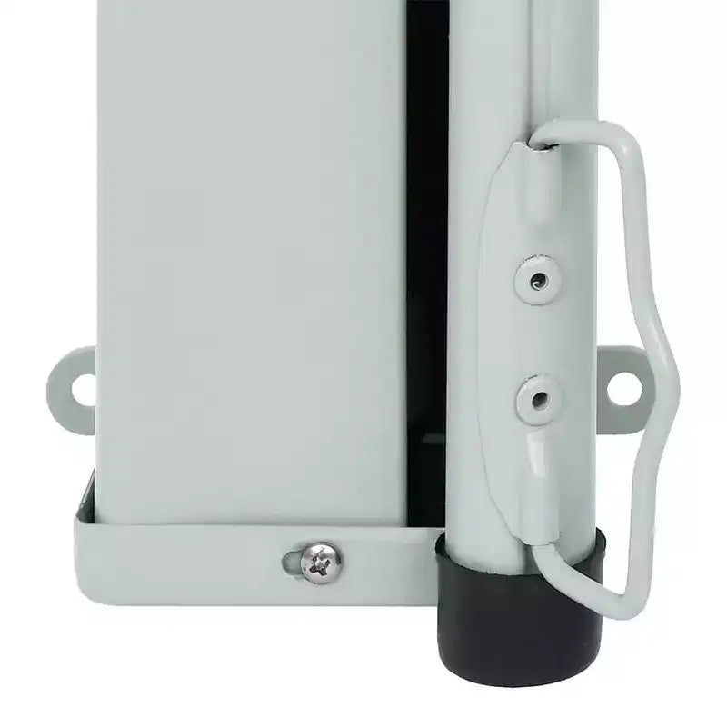 vidaXL Side Awning Blue (screen), Green grey (stand)