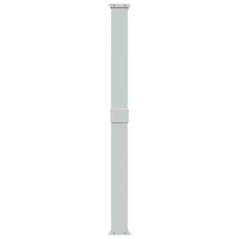 vidaXL Side Awning Blue (screen), Green grey (stand)