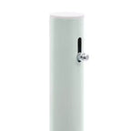 vidaXL Side Awning Blue (screen), Green grey (stand)