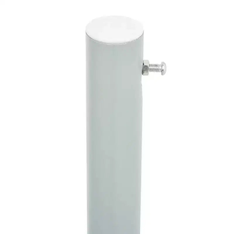 vidaXL Side Awning Cream Polyester with PU coating, powder-coated steel