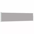 vidaXL Side Awning Grey
