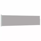 vidaXL Side Awning Grey