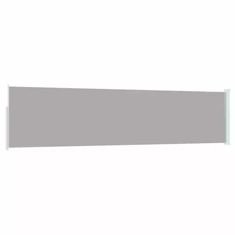 vidaXL Side Awning Grey