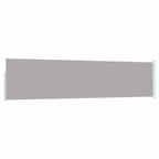 vidaXL Side Awning Grey