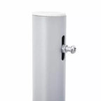 vidaXL Side Awning Cream Polyester with PU coating 55.1 x 393.7 in