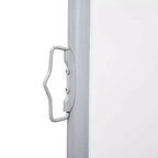 vidaXL Side Awning Cream Polyester with PU coating 55.1 x 393.7 in