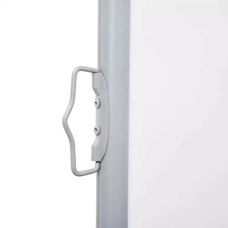 vidaXL Side Awning Cream Polyester with PU coating 55.1 x 393.7 in