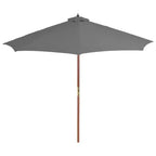 vidaXL Garden Parasol Anthracite