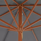 vidaXL Garden Parasol Anthracite