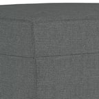 vidaXL 4 Piece Sofa Set with Cushions Dark Gray Fabric