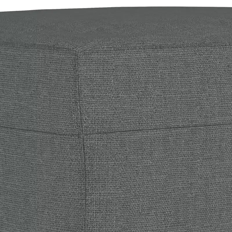 vidaXL 4 Piece Sofa Set with Cushions Dark Gray Fabric
