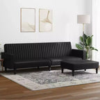 vidaXL Sofa Set Black