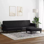 vidaXL Sofa Set Black