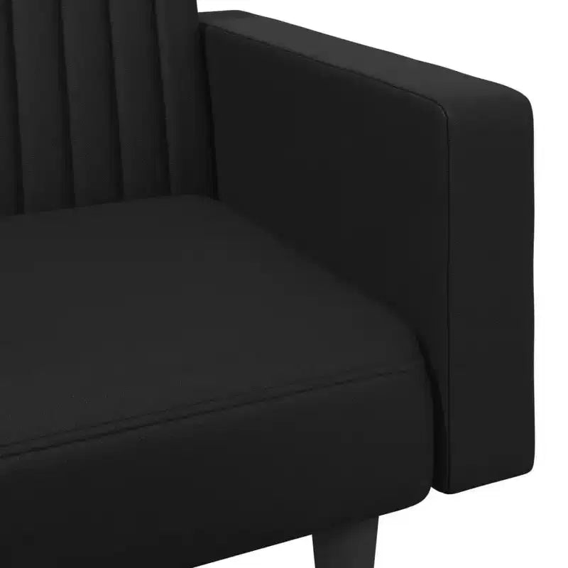 vidaXL Sofa Set Black