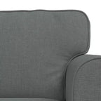 vidaXL Sofa Set 2 pcs Dark Grey 68.90 x 32.28 x 31.50 in Fabric