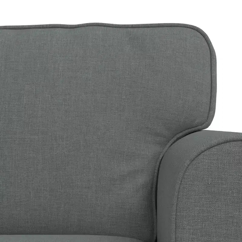 vidaXL Sofa Set 2 pcs Dark Grey 68.90 x 32.28 x 31.50 in Fabric
